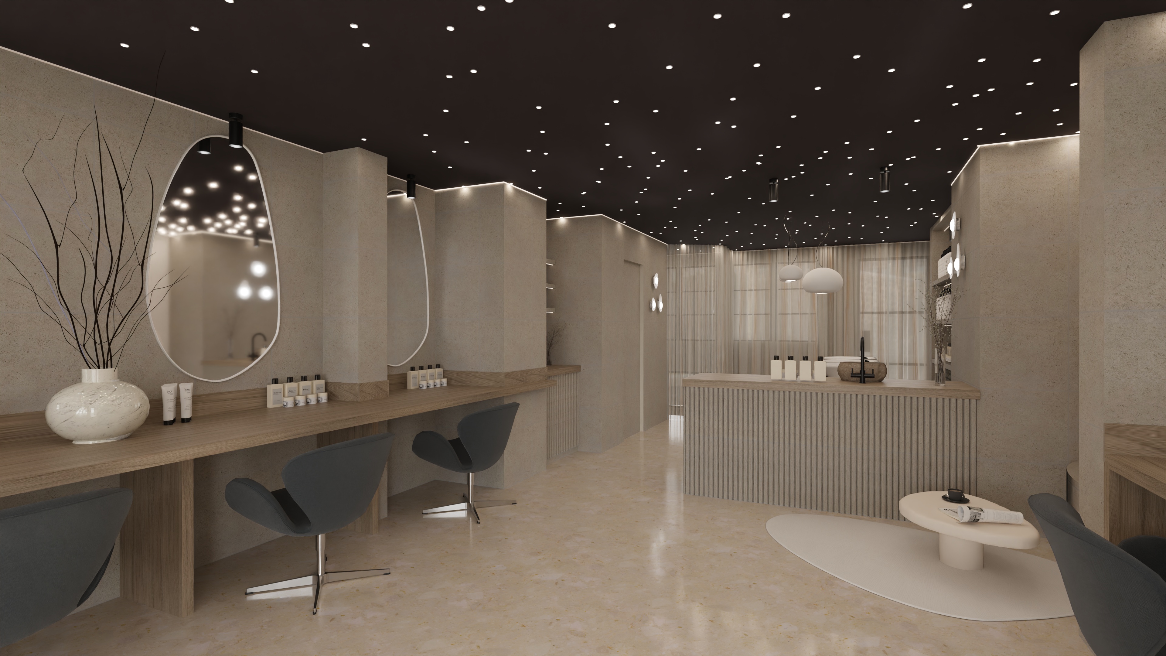 Peluquería Moderna y Elegante